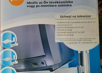 Uchwyt na TV mocowany na ścianę
