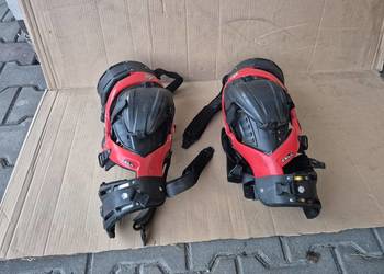 Ortezy Asterisk Cell enduro cross rozm.  XL na kolano od 40.6 do 42.8 ochra