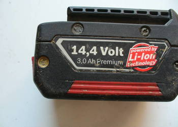 Bosch akumulator 14,4V 3Ah Li-lon.