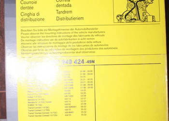 Pasek rozrządu FORD C-MAX, FIESTA, FIESTA IV, FOCUS, 5541XS