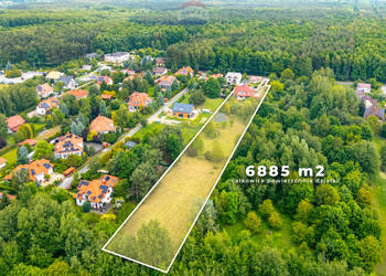 Dwupokoleniowy, Kampinos, działka do podziału