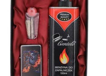 Zestaw Zapalniczka Benzynowa + Knot i Kamienie + Benzyna do Zapalniczek