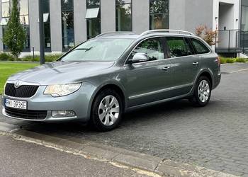Skoda Superb 2.0tdi bixenon skóra elektryka niski przebieg