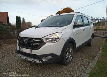 Dacia Lodgy 1.5 dci stepway 2022 rok 1 właściciel 7 osobowy zadbany