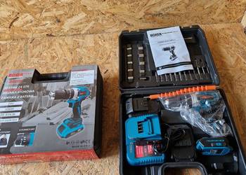 WIERTARKO WKRĘTARKA UDAR 2 X BAT LIT-ION 24 v Boxer