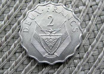 Rwanda 2 Franki 1970r - FAO - Ładna