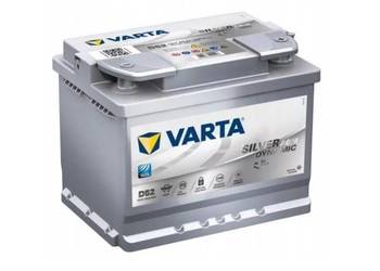 Akumulator VARTA SILVER DYNAMIC AGM D52 60Ah/680A Elbląg