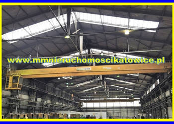Hala produkcyjna, magazyn do wynajęcia Sosnowiec suwnica bramy dla TIR duż…