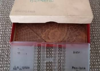 Komora Bürkera do zliczania komórek Fein-Optik Jena.
