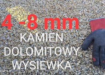 Wysiewka podsypka  Dolomitowa 2-8 mm pod kostkę Wysiewka do 2,5t  KLINIEC