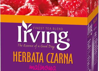 Irving herbata czarna -  malina , owoce leśne 20 t.