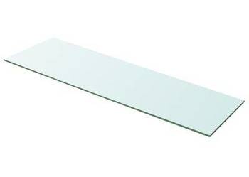 vidaXL Szklany, bezbarwny panel, 100x30 cm(SKU243846)