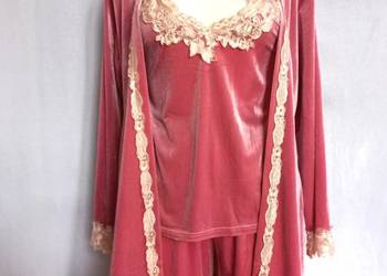 Podomka różowa Bielizna Domowa r. 40/L kpl.=3 NOWA