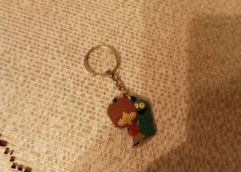 Brelok dom dla zamyślonych przyjaciół pani Foster blue i Maks