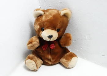 Pluszowy Miś Pacynka Na Rękę Bastitoy Vintage Germany 26 cm Niedźwiadek