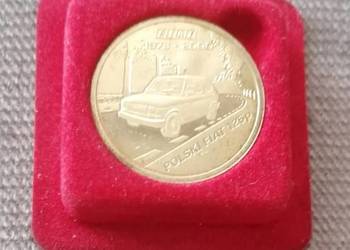 moneta okolicznościowa Polski Fiat 126p rok 2010