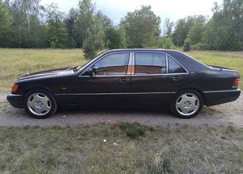 Mercedes W140 600SEL - jeden z pierwszych! Zabytek.