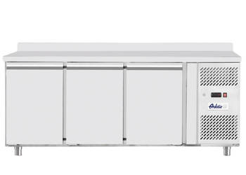 Stół Mroźniczy Nierdzewny 3-Drzwiowy 420l Hendi 232699