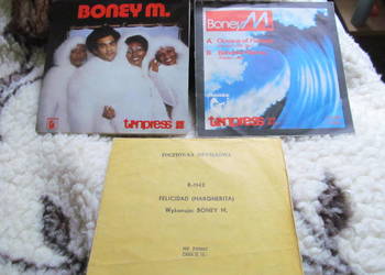 Boney M. - zestaw 3 płyty winylowe/single