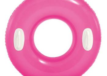 Koło dmuchane do pływania 76cm INTEX 59258 różowe