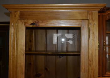 witryna stylowa . sosna .antisol