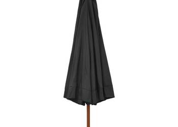 vidaXL Parasol ogrodowy na drewnianym słupku, 350 cm(SKU:47214)