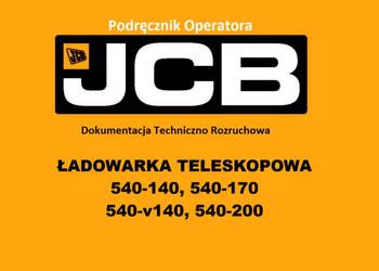DTR Instrukcja operatora, katalog obsługi, UDT- serwis - JCB 540-200