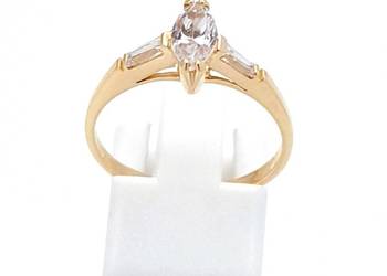 WYPRZEDAŻ !-20% Pierścionek r.15 Złoty pr.585 Glamour Subtelny Z-869 WYPRZEDAŻ !-20% Pierścionek r.15 Złoty pr.585 Glamour Subtelny Z-869