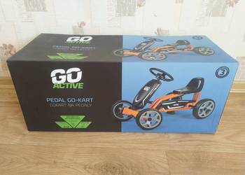 NAJTANIEJ Gokart Na Pedały Do 45kg Stalowa Rama Regulowane Siedzisko i Kier