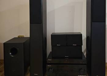 Kino domowe Pioneer VSX 322 K Blu-Ray BDP 150 K  5.1 Subwoofer Aktywny  Sta