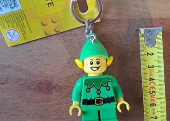 LEGO Classic Brelok Do Kluczy Z Latarką Elf breloczek lego skrzat