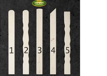 Sztachety drewniane 100 cm.- wysyłka / inne też 50 - 200 cm