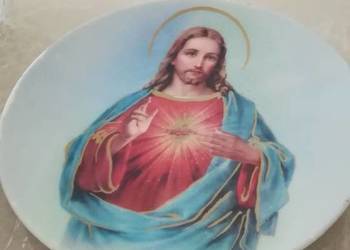 Talerzyk na ścianę z obrazkiem