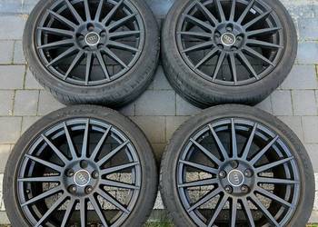 felgi koła lato audi a4 s4 b5 b6 b7 a6 s6 c5 dtm 18" 8j et43 5x112 czarne
