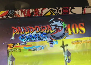 RETRO KONSOLA pandora automat z grami do gier dla dużych i małych7