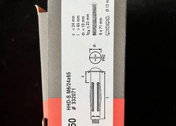 Hilti HHD-S M6/24x65