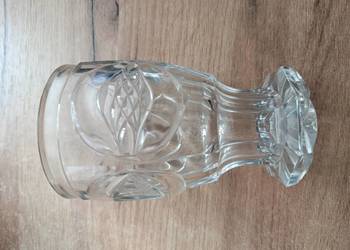 Kryształowy stary kielich puchar ,wazon grawer