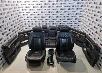 BMW E39 TOURING FOTELE SKÓRA GRZANE MANUALNE KOMPLET EUROPA