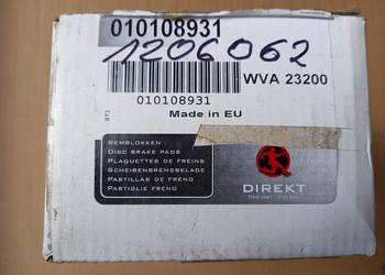 1206062/1947389 Klocki ham.przód Fiesta/Ka 1206062/1947389 Klocki ham.przód Fiesta/Ka