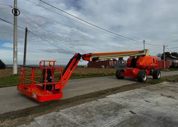 Podnośnik koszowy teleskopowy zwyżka żuraw dźwig samojezdny JLG 860 SJ