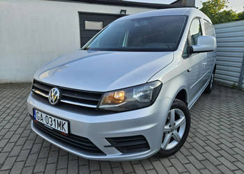 Volkswagen Caddy 1.6 TDI 102KM MAXI long BEZWYPADKOWY webasto ZADBANY serw…