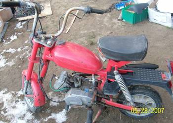 Motorynka niezarejstrowana - aktualne ogł