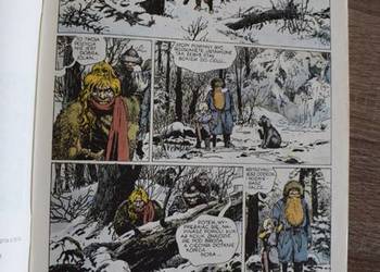Thorgal - Kraina QA , wydanie I, stan bardzo dobry z destruktem okładki