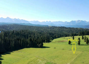 DZIAŁKA W RZEPISKACH Z WIDOKIEM NA TATRY