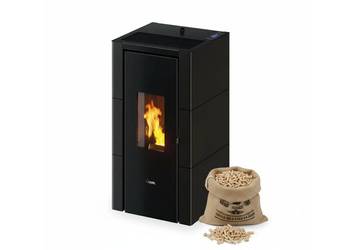 Piec piecyk na pellet Cadel Cristal 7kw Powietrzny nadmuchowy Klasa A+