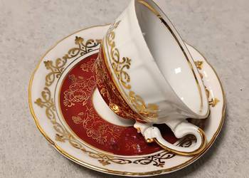 BK TITOV VELES Filiżanka Duet JUGOPORCELAN Jugosławia