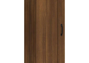 Szafka wisząca brązowy dąb 35x34x90 cm WM-817455