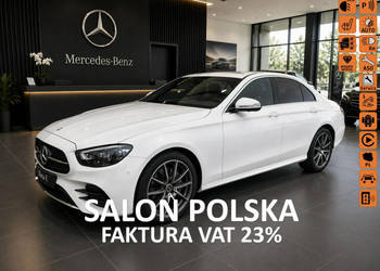 Mercedes E 200 2020 AMG Salon Polska Bezwyadkowy 1Właściciel GWARANCJA ser…