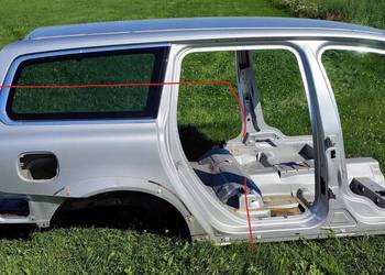 VOLVO V70 III ĆWIARTKA PRÓG BOK TYŁ PRAWY SŁUPEK