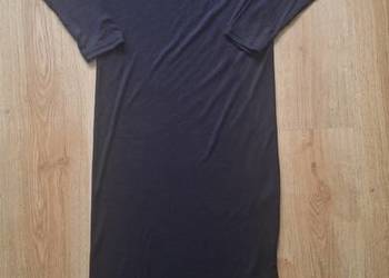 Urban Classics prążkowana sukienka maxi r. XL # sukienka z rozcięciem basic